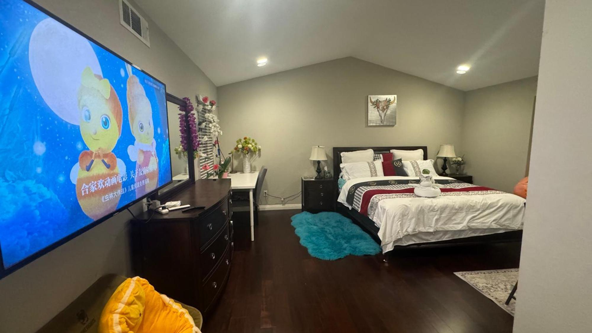 King Bed Big Room Chino Hills Dış mekan fotoğraf